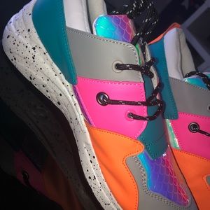 Women’s Size 10 Mermaid Iridescent Sneakers